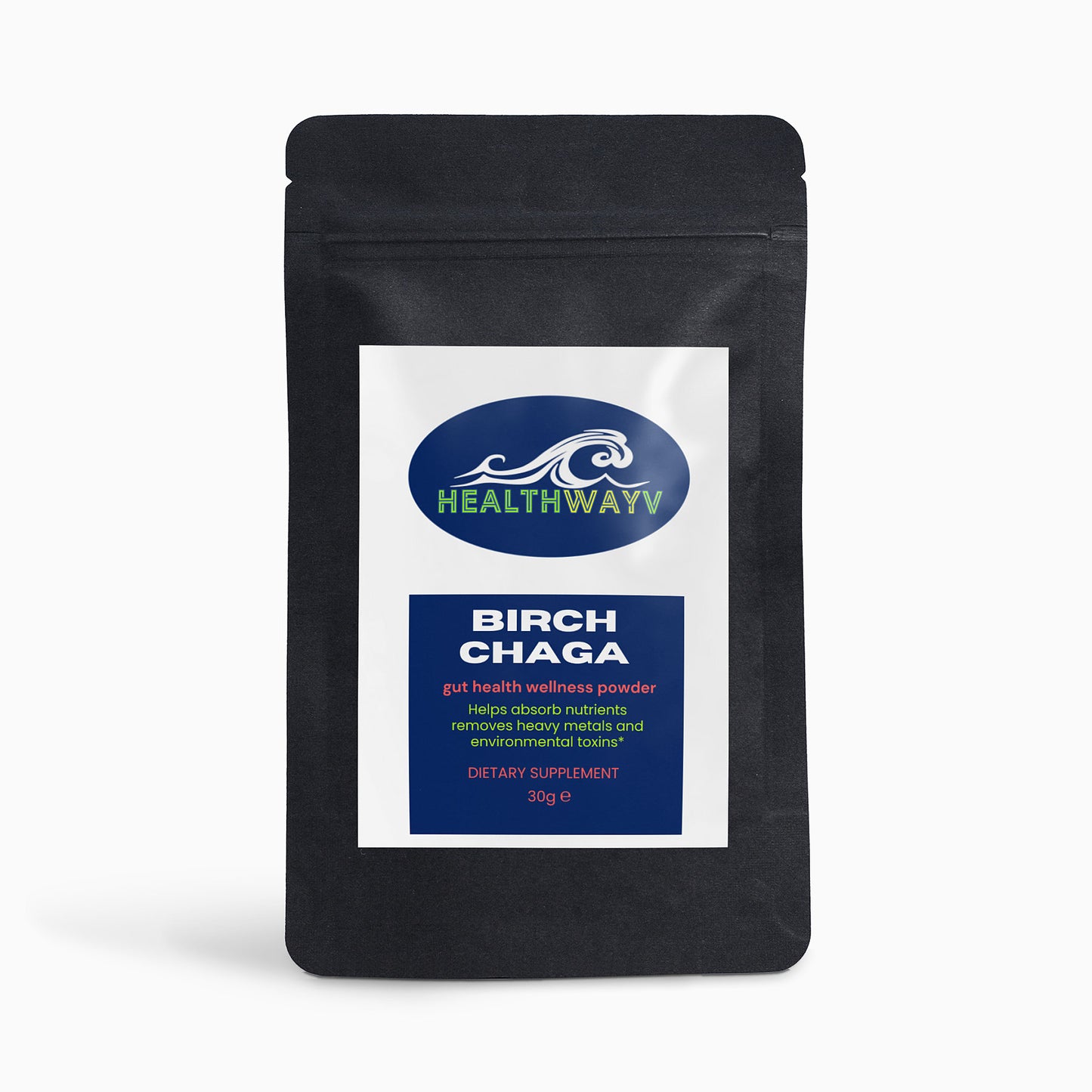 Birch Chaga Gut Health Wellness Powder