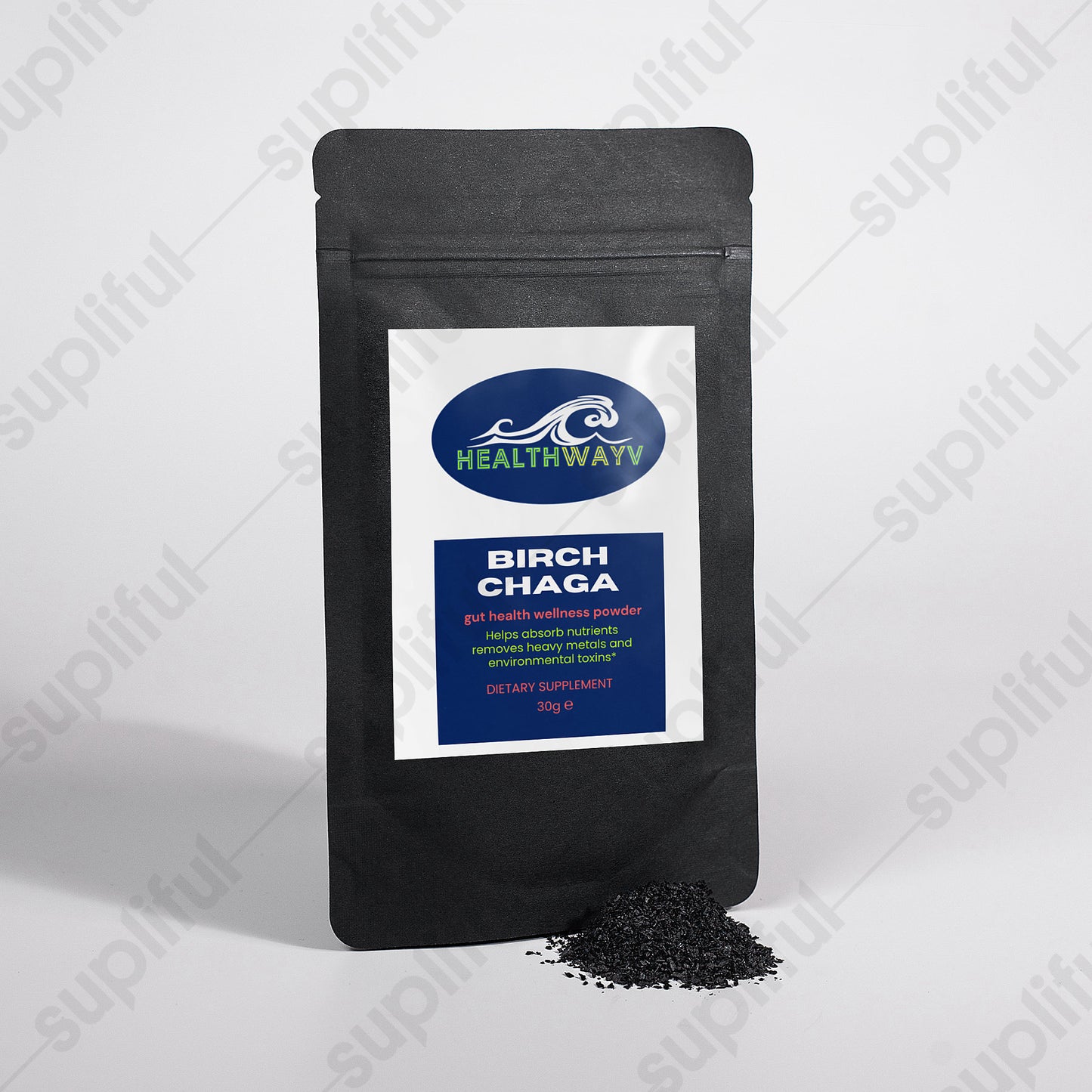 Birch Chaga Gut Health Wellness Powder