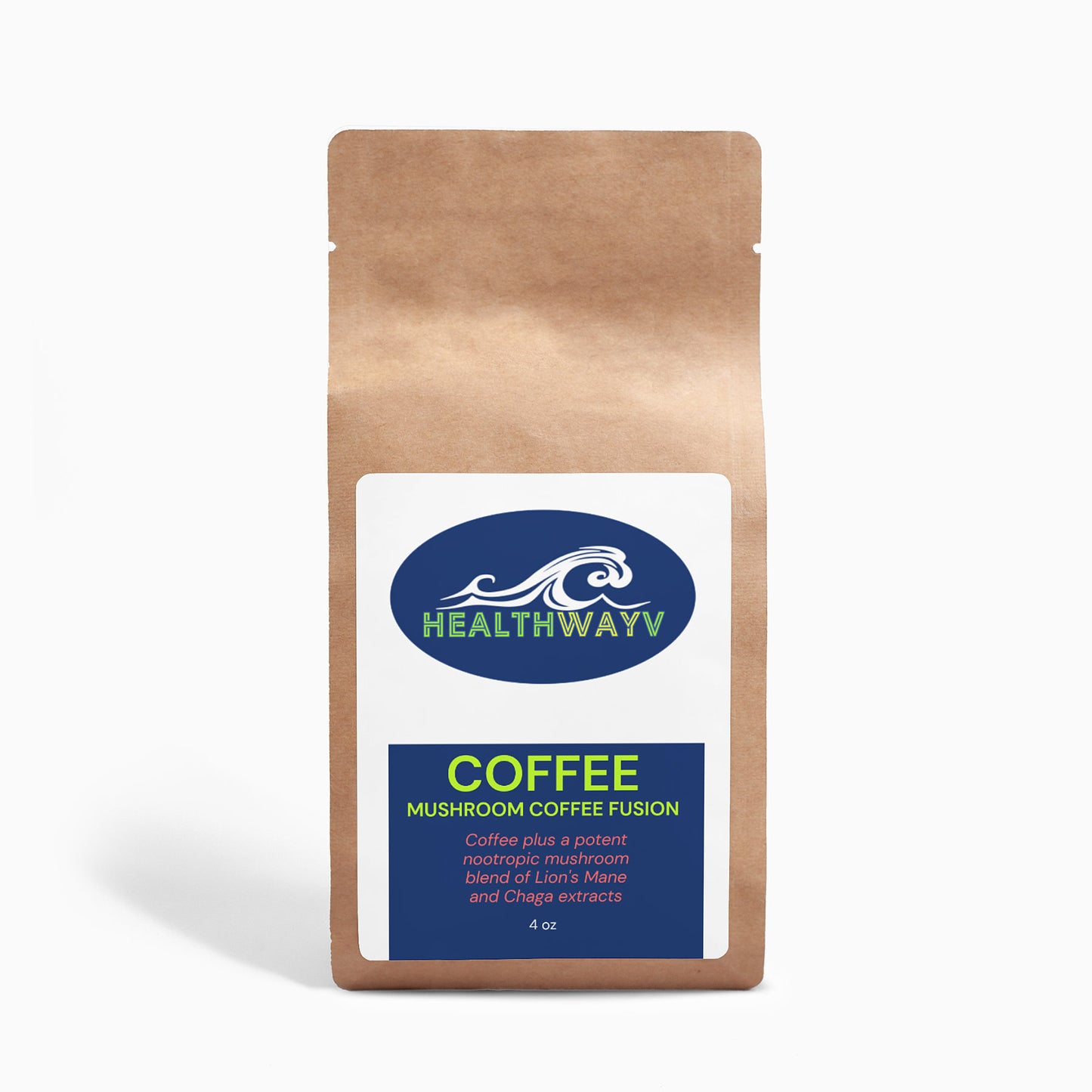 Mushroom Coffee Fusion - Lion’s Mane & Chaga 4oz