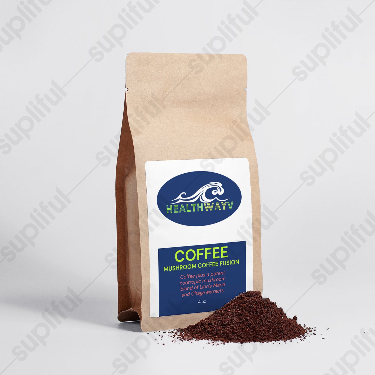 Mushroom Coffee Fusion - Lion’s Mane & Chaga 4oz