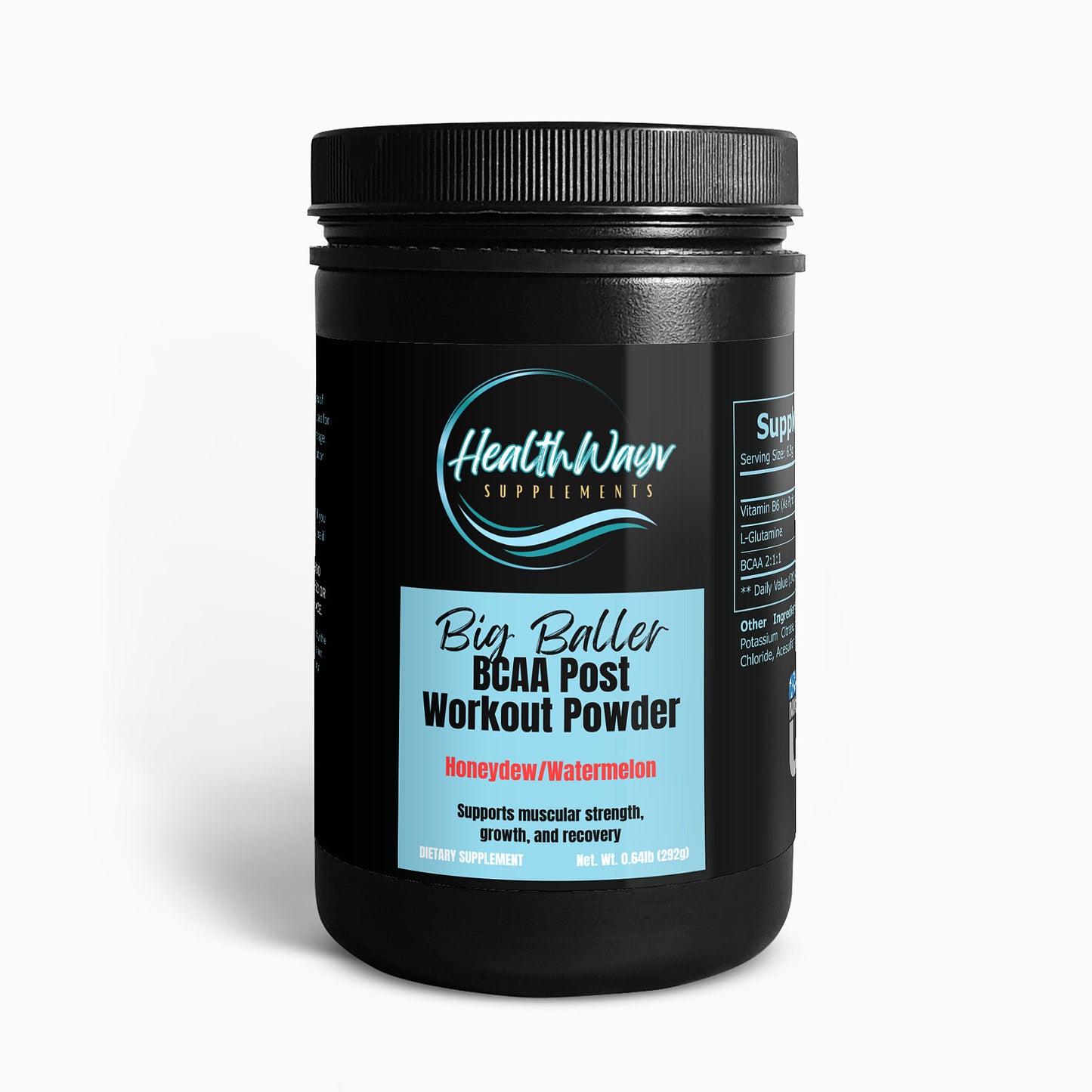 Big Baller BCAA Post Workout Powder (Honeydew/Watermelon)