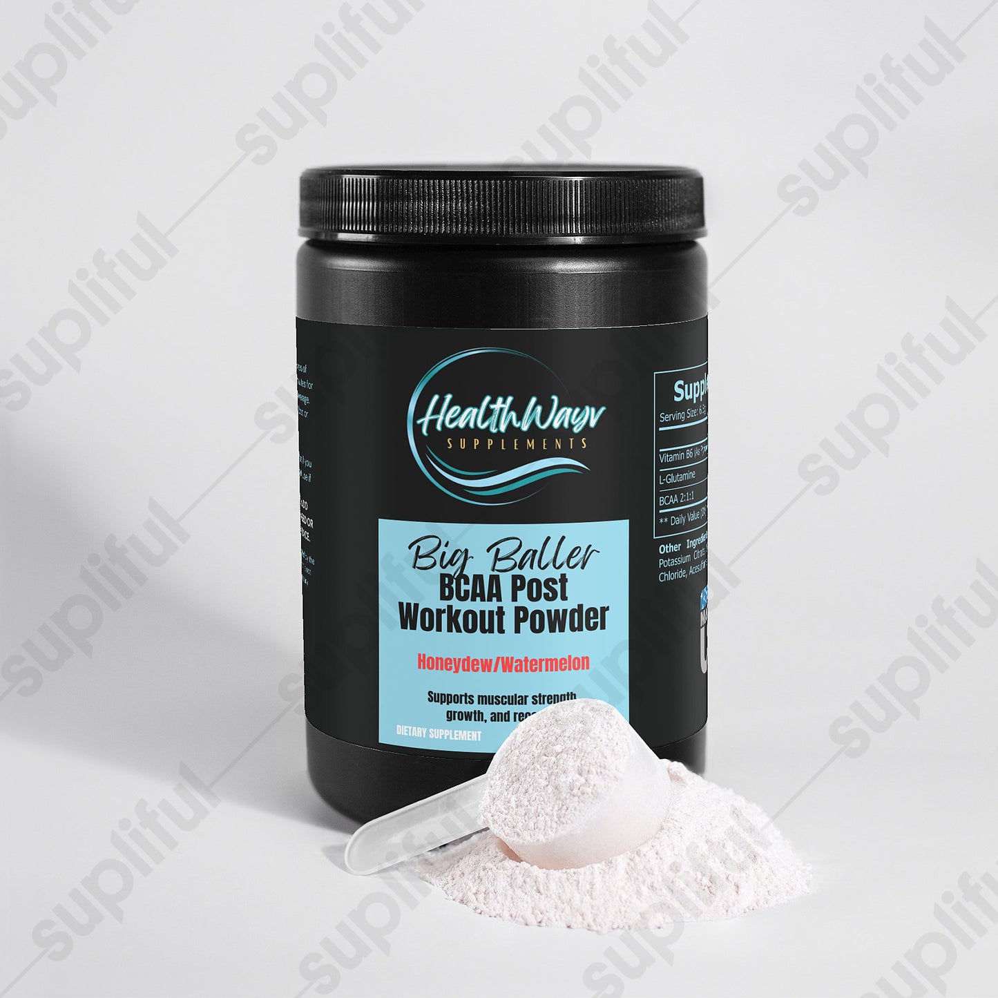 Big Baller BCAA Post Workout Powder (Honeydew/Watermelon)